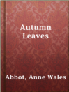 Imagen de portada para Autumn Leaves